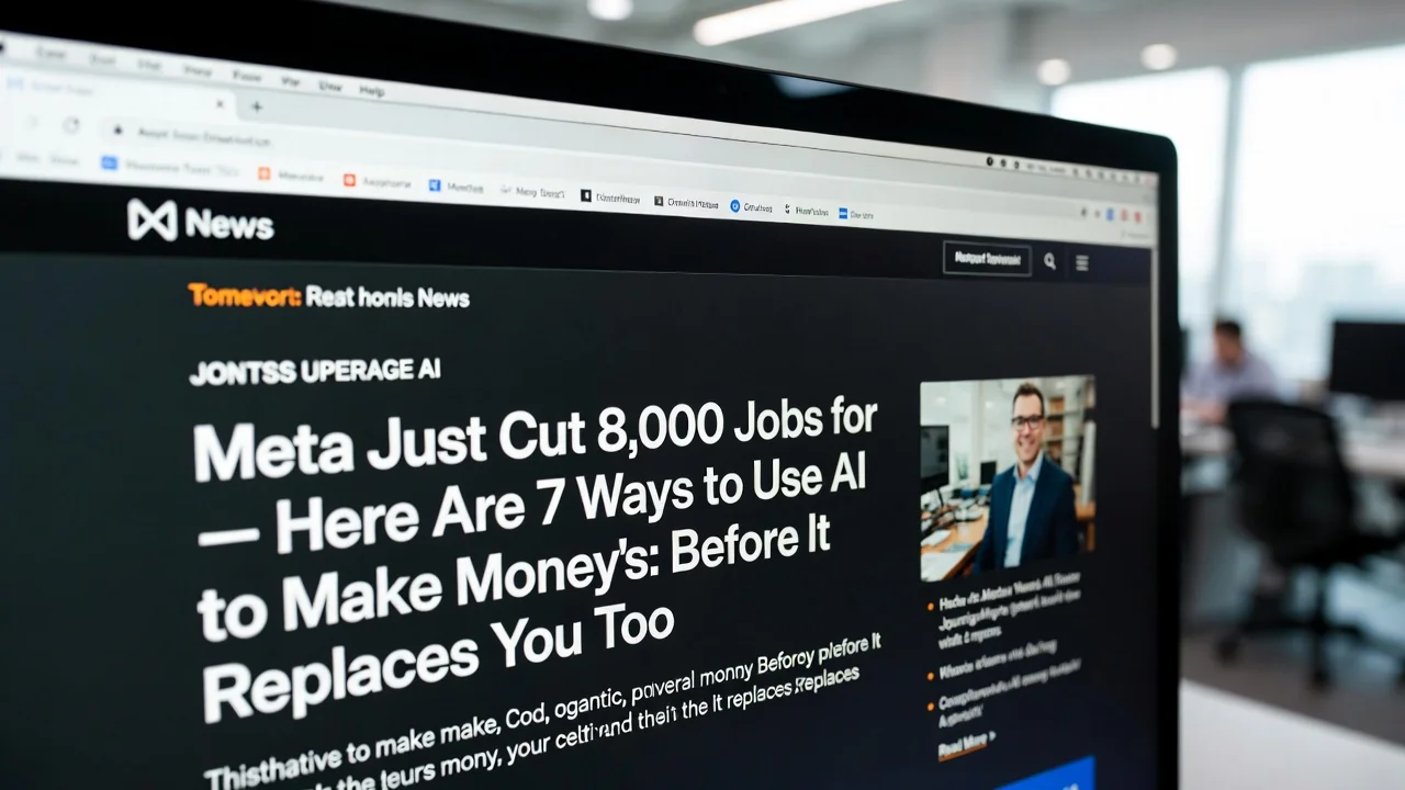 Make money online with AI
